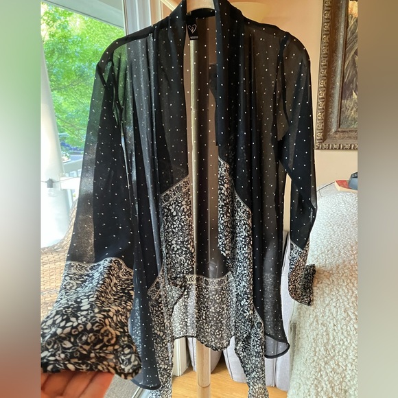 Windsor semi sheer open wrap M - Picture 2 of 6